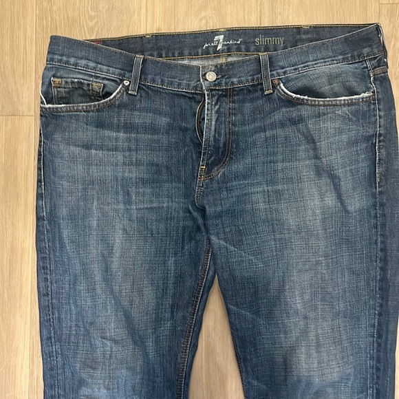 Men's 7 for all mankind slimmy jeans - Picture 1 of 6